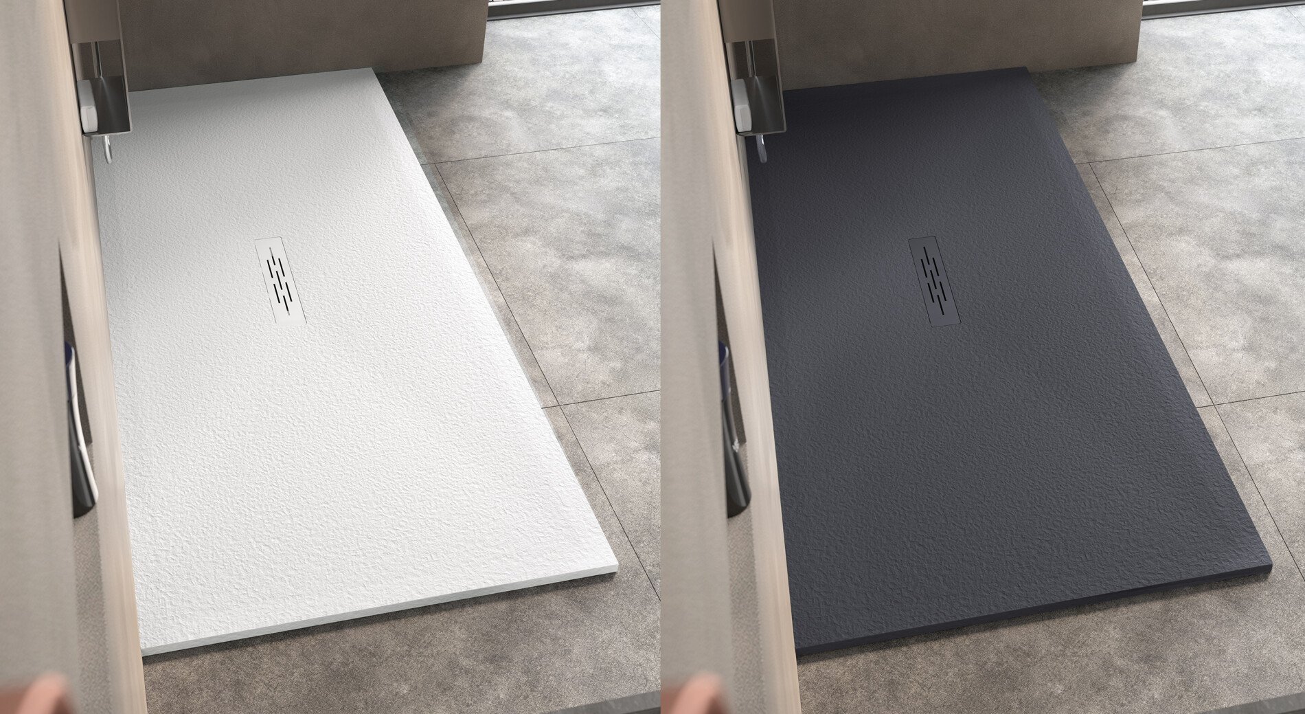 Kinemoon Style Receveur de douche découpable Kinedo