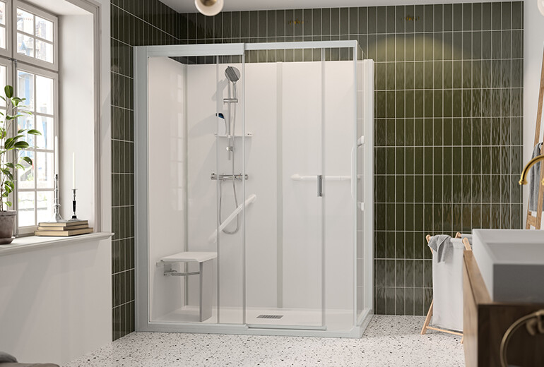 Kinemagic Sérénité+ - haute - angle - thermostatique - porte coulissante - listing - 770x520