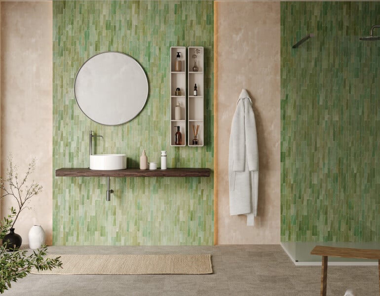 salle de bain zellige