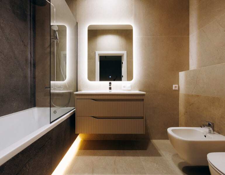 salle de bain pierre
