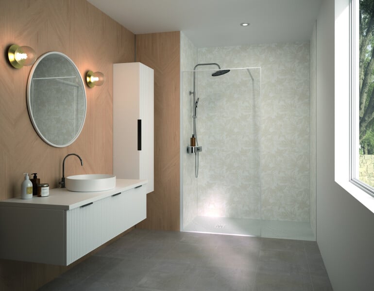 kinewall design tangram tropical