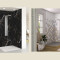 Kinewall Design - marbre noir et or - tomettes trilogy - 2900x1585