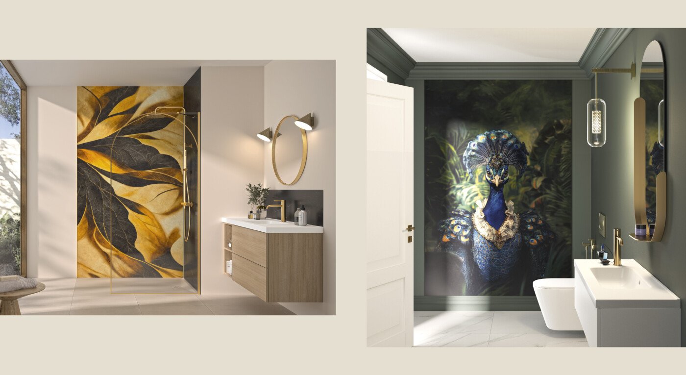 Kinewall Design royal folia - paonara - 2900x1585