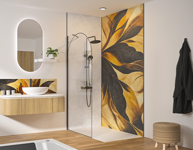 Kinewall Design royal folia - marbre nebbia - listing