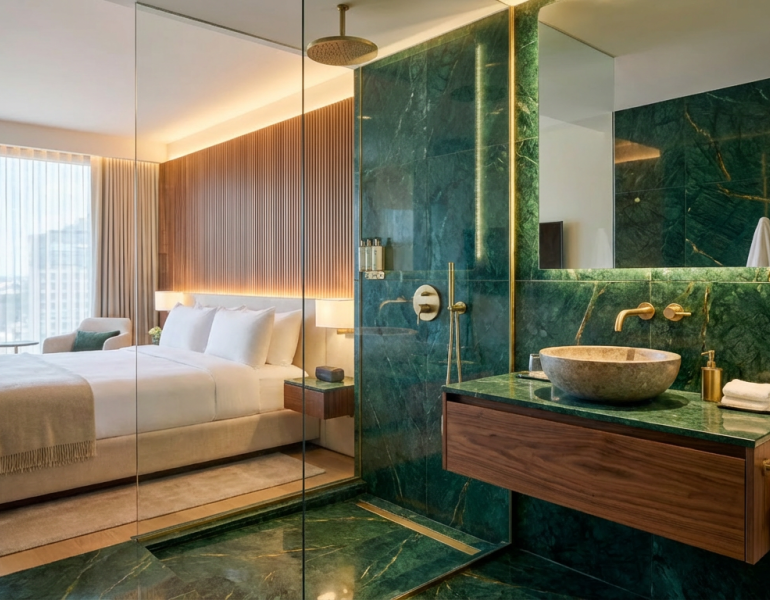 salle de bain luxe