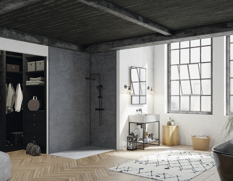 Kinewall Design Béton Foncé