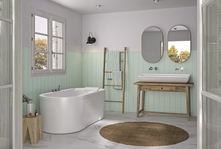 Salle de bain bord de mer