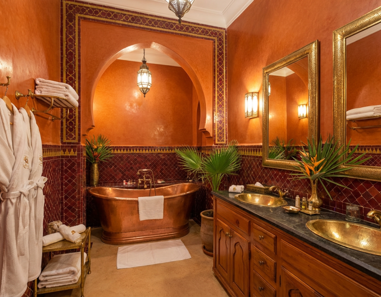 salle de bain riad