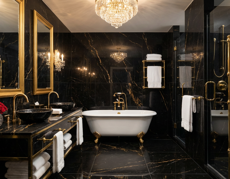 salle de bain luxe