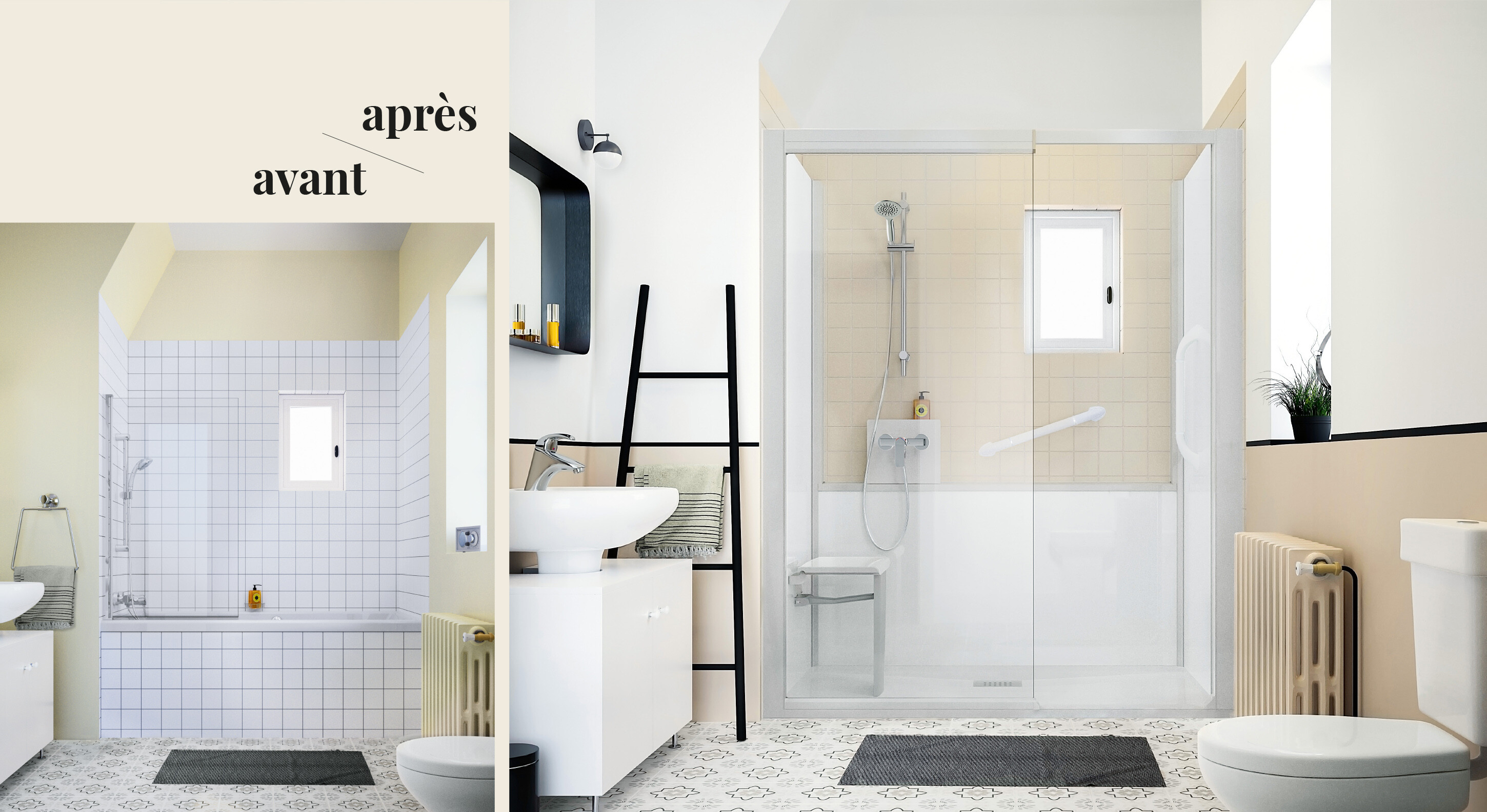 Kinemagic Sérénité mixte Douche senior Kinedo