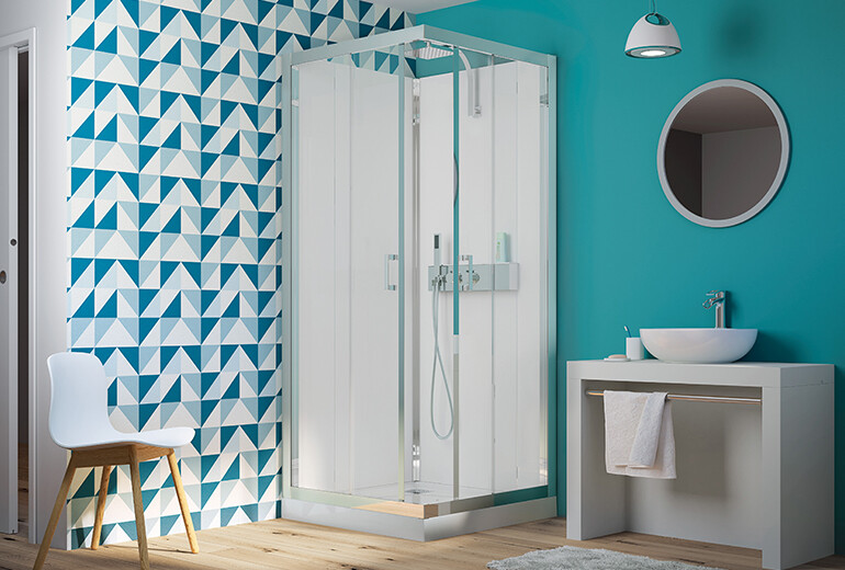 Cabines de douche élégantes et contemporaines Kinedo
