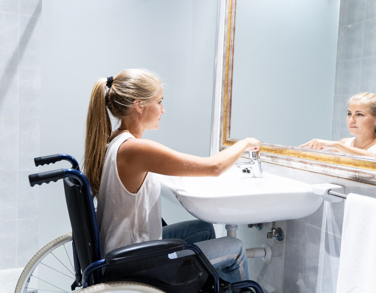 Accessoires de douche pour personnes âgées